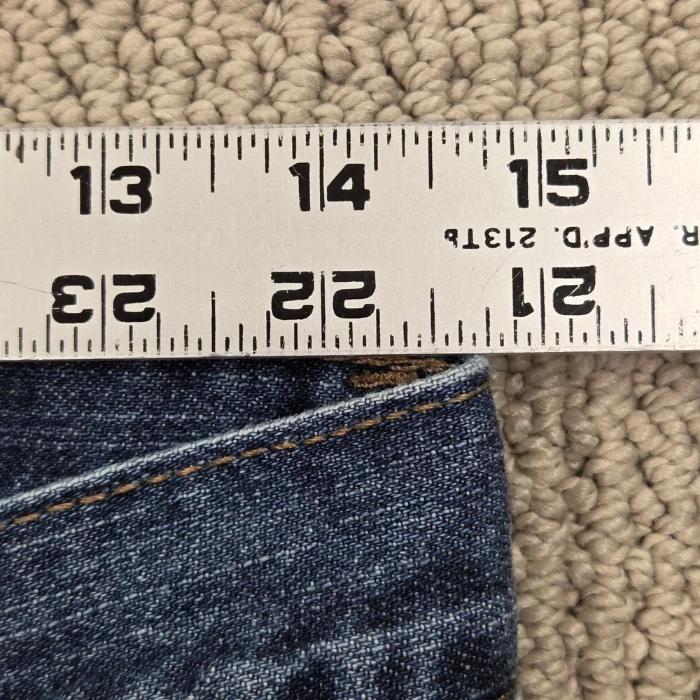 Levis 505 Regular Fit Jeans Boys 16 Reg 28x28 Dark Wash Blue Straight Leg Denim